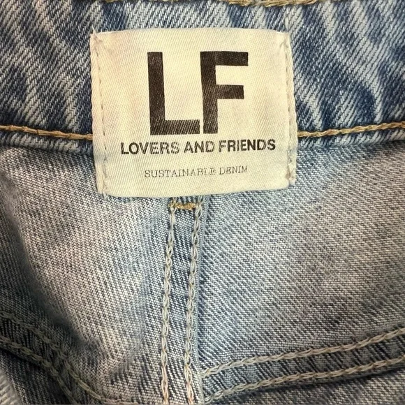 LOVERS + FRIENDS Revolve Reece High Rise Slim Straight Harland Denim Size 30 - Picture 10 of 16